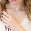 Jewelry gold set 1024